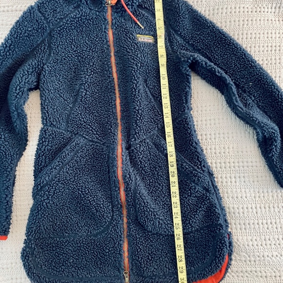 L.L. Bean "Mountain Pile Fleece Coat" Women's Regular XXS - Picture 2 of 6